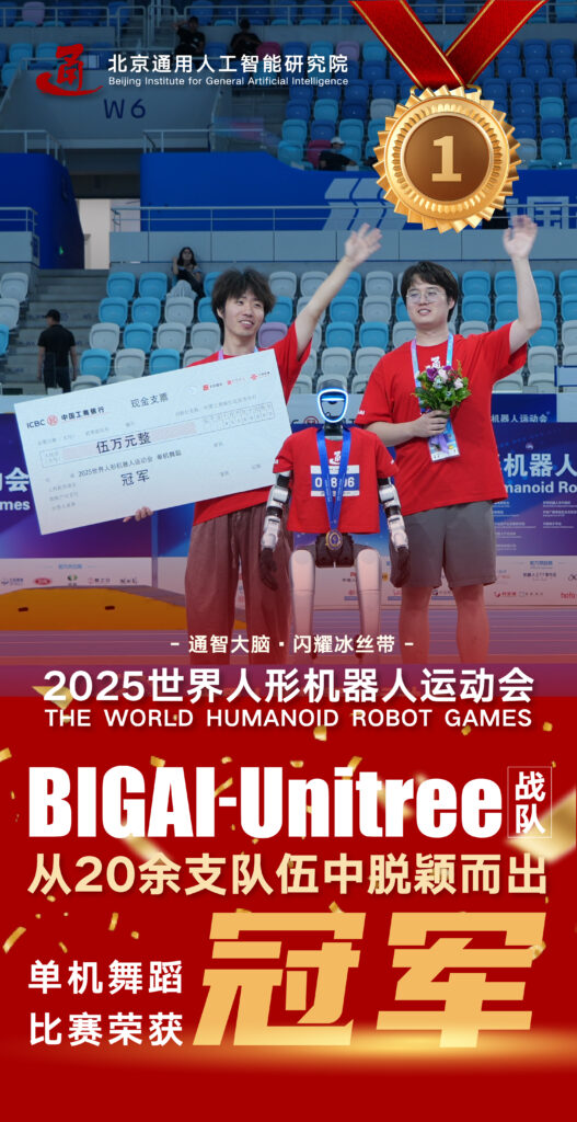 世界机器人“舞王诞生”！BIGAI-Unitree战队“通小舞”冠军出道 ...